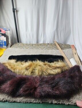 Faux Fur Detachable Collars - Set Of 3